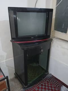 LG TV+Trolly 0