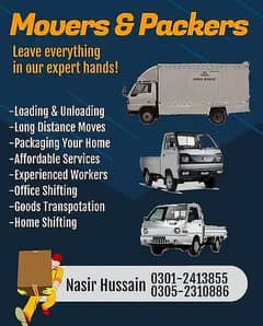 Mover and Packer service - House Shifting Service-Packing service