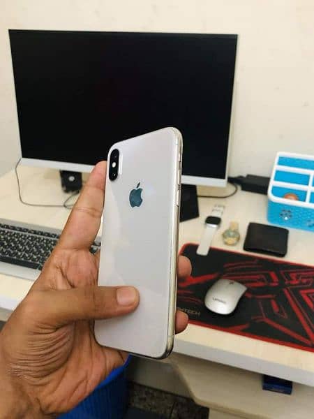 iPhone X Stroge/256 GB PTA approved for sale   03269200962 1