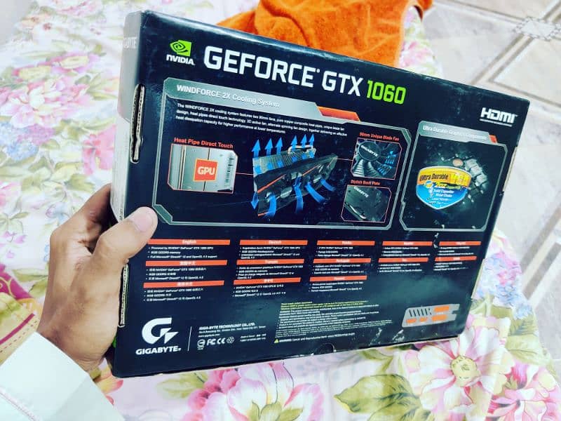 Gigabyte GeForce GTX 1060*6GB 3