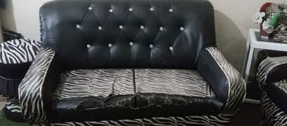 bed and sofa