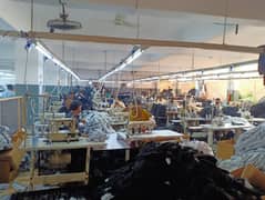 Complete Garments Manufacturing Setup for sale