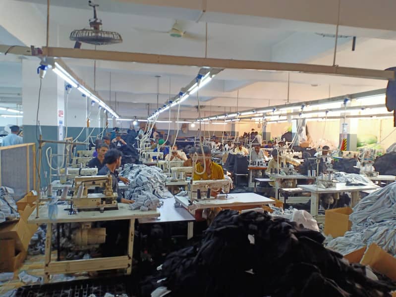 Complete Garments Manufacturing Setup for sale 0