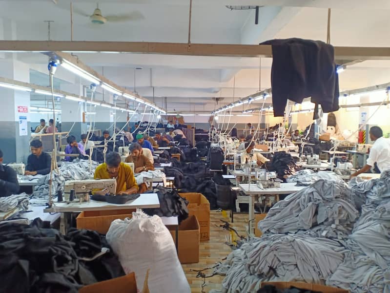 Complete Garments Manufacturing Setup for sale 1