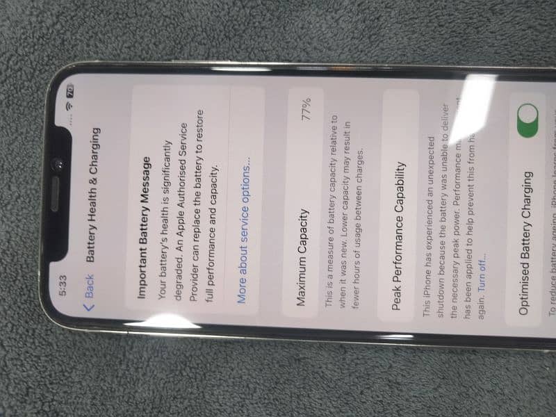 iphone X PTA APPROVED 64 GB 5