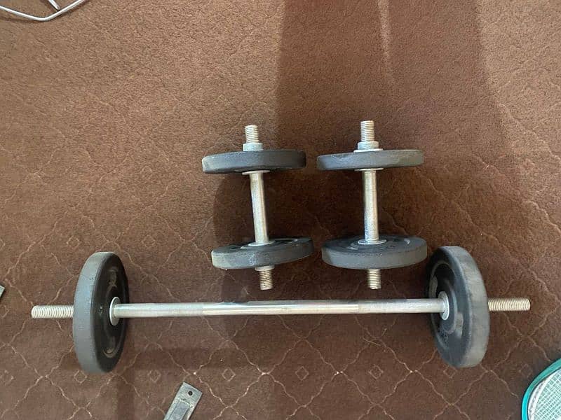 Gym Equipments, Dumbbells, Bench Press 1