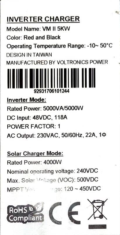 Fronus 5KW 1