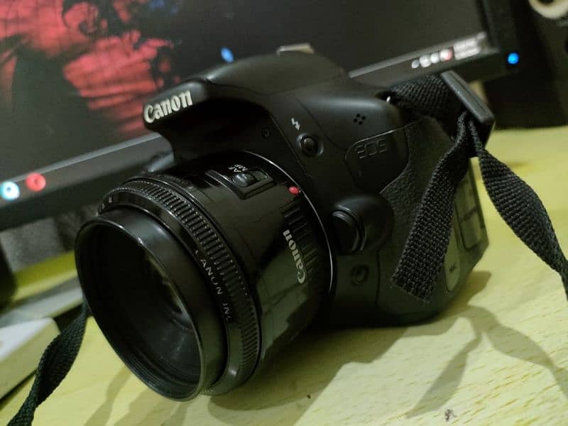 Canon 600d + 3 Lens (Canon 50mm, Canon 18-55mm, Canon 75-300mm) 3