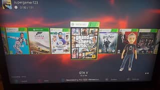 xbox 360 fat jailbreakon 47 games in good condition