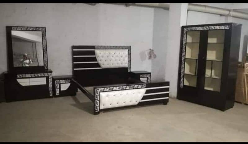 king size . single bed . double bed dressing set side table. . . . . . 5