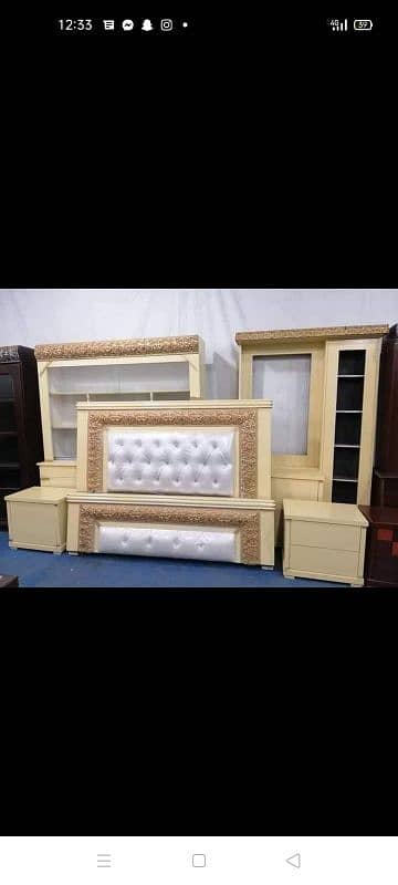 king size . single bed . double bed dressing set side table. . . . . . 13