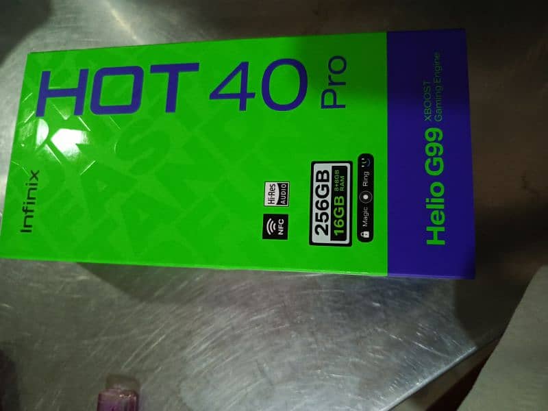 Infinix Hot 40 pro. 8Gb 256GB 0