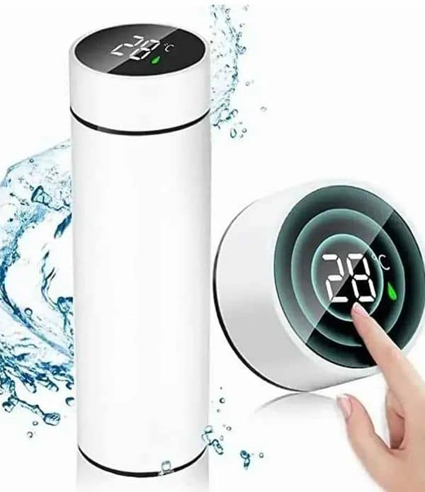 Smart flask bottle with temperature display sensor 3