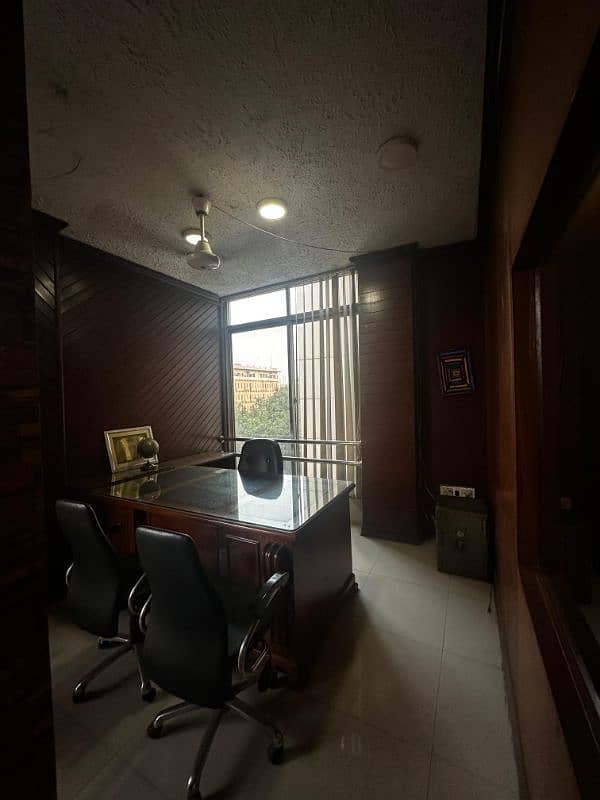 Fully furnished office at mall road Lahore 0