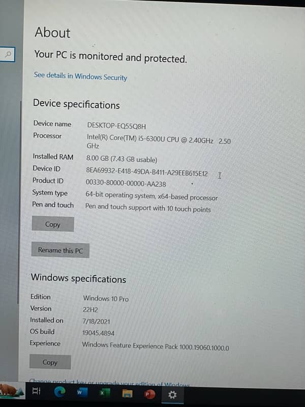 Lenovo Yuga 260 x360 Touch Core I5-6th Gen 256Gb SSD 2