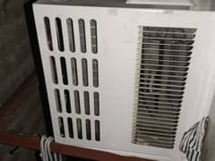 used window ac. in working