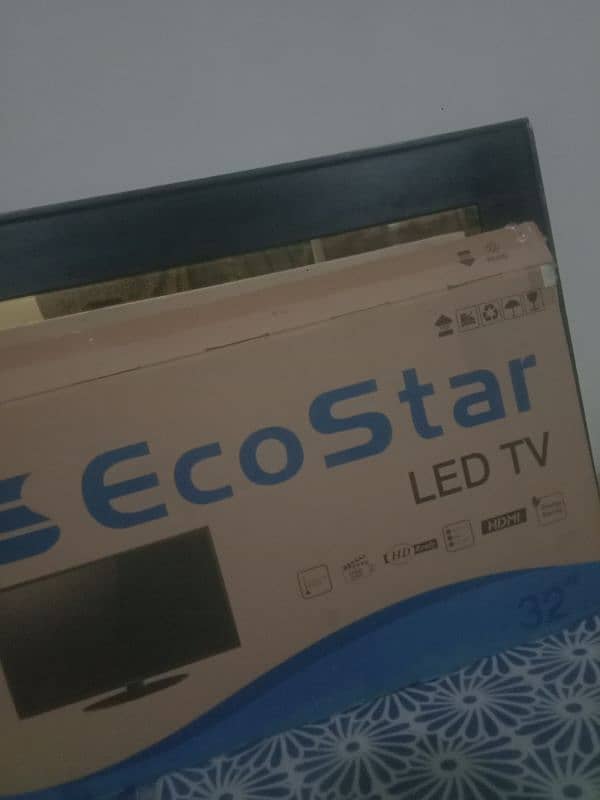 Ecostar simple led tv 32 inch All okay with box 1