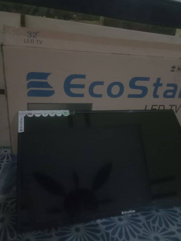 Ecostar simple led tv 32 inch All okay with box 2