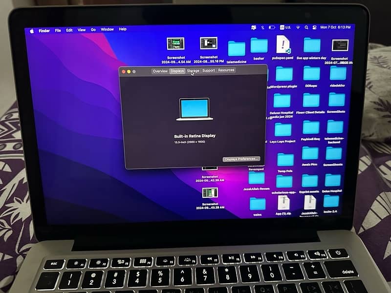 macbook pro 2015 ( 13”inch) 10