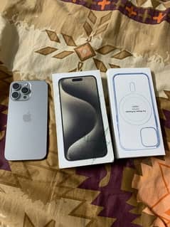 IPHONE 15 PRO MAX NATURAL TITANIUM 256GB JV WITH BOX