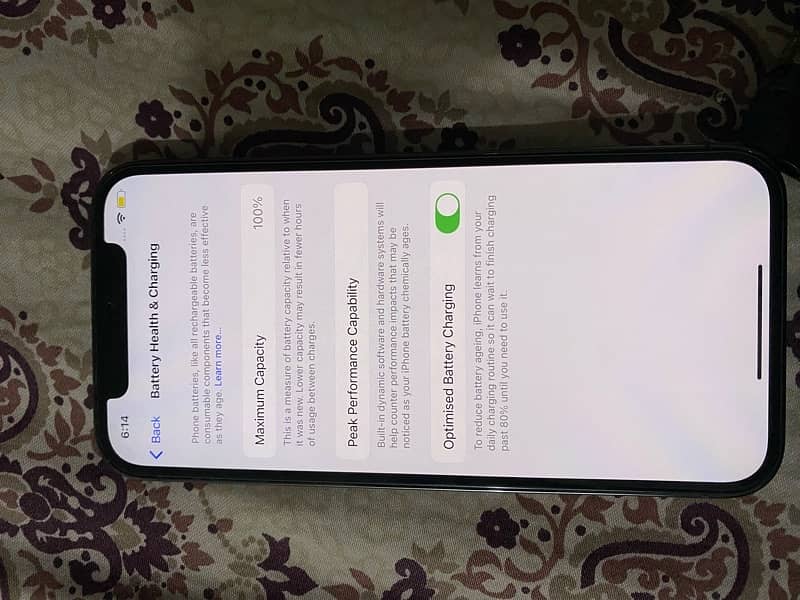 iphone 12 pro 100% battery health 10/10 with box 5