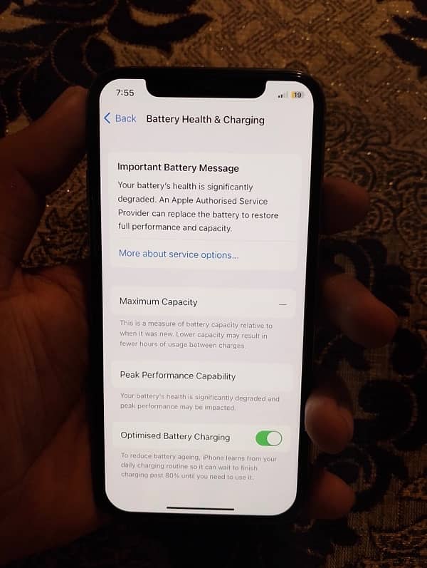 iPhone X pta 256 gb 5