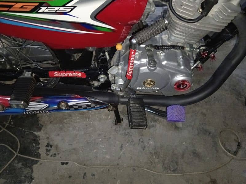 Honda 125cc 2023 model haripur number see in kamra cantt 8