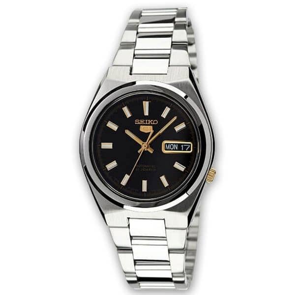 Seiko series 5 automatic black dial 0