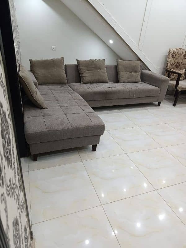 L shaped sofa 1