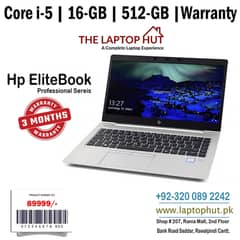 HP EliteBook 840 G5 | CORE I5 8th Generation 3.33GHZ | 16-GB RAM