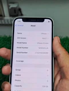 iPhone 12 Mini full box call number 03056326457