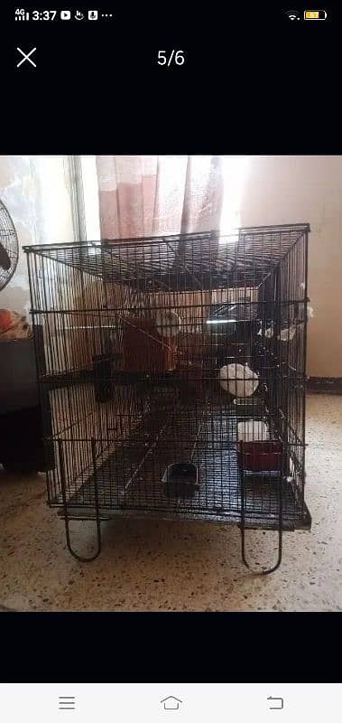 3 portion folding cage 3