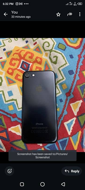 iPhone 7 32 GB with free covers for sale with box 4