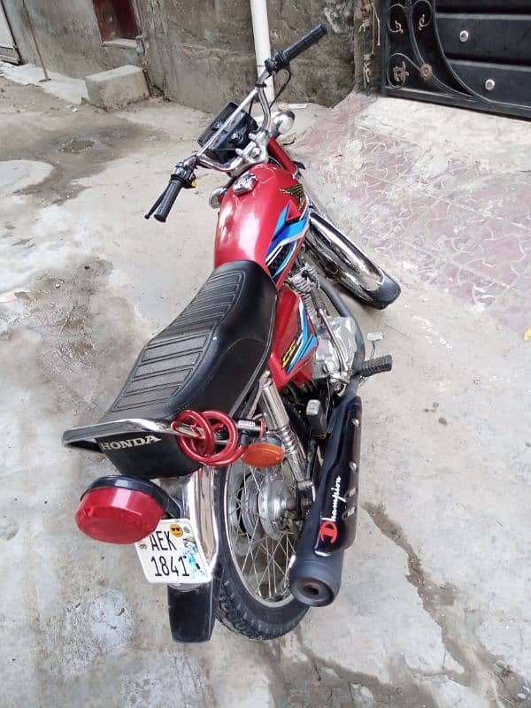 CG 125 Honda Good condition new tankey happy type for sale 4