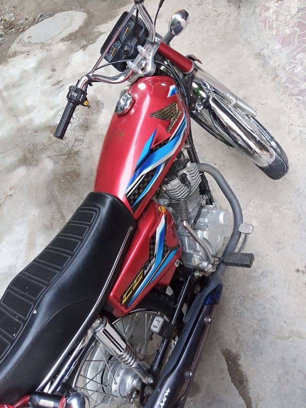 CG 125 Honda Good condition new tankey happy type for sale 5