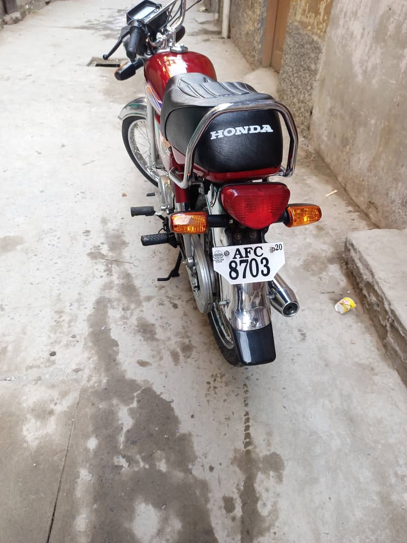 HONDA CD 70CC BIKE FOR SALE 03165281039 3