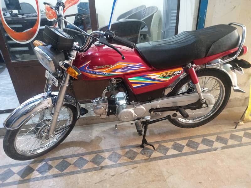 HONDA CD 70CC BIKE FOR SALE 03165281039 5