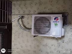 Gree DC inverter heat and cooling good condition 1.5 ton