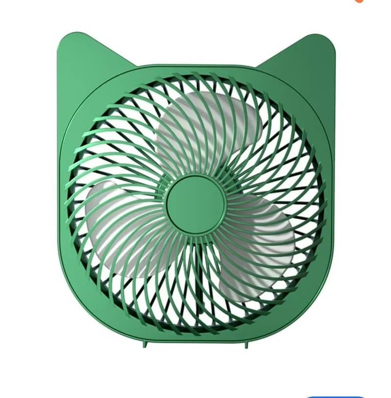 Mini Cat Ear Design Desk Fan 1