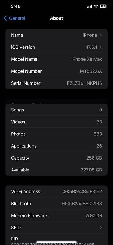 iPhone XS Max 256GB NON-PTA | Everything working fine 4