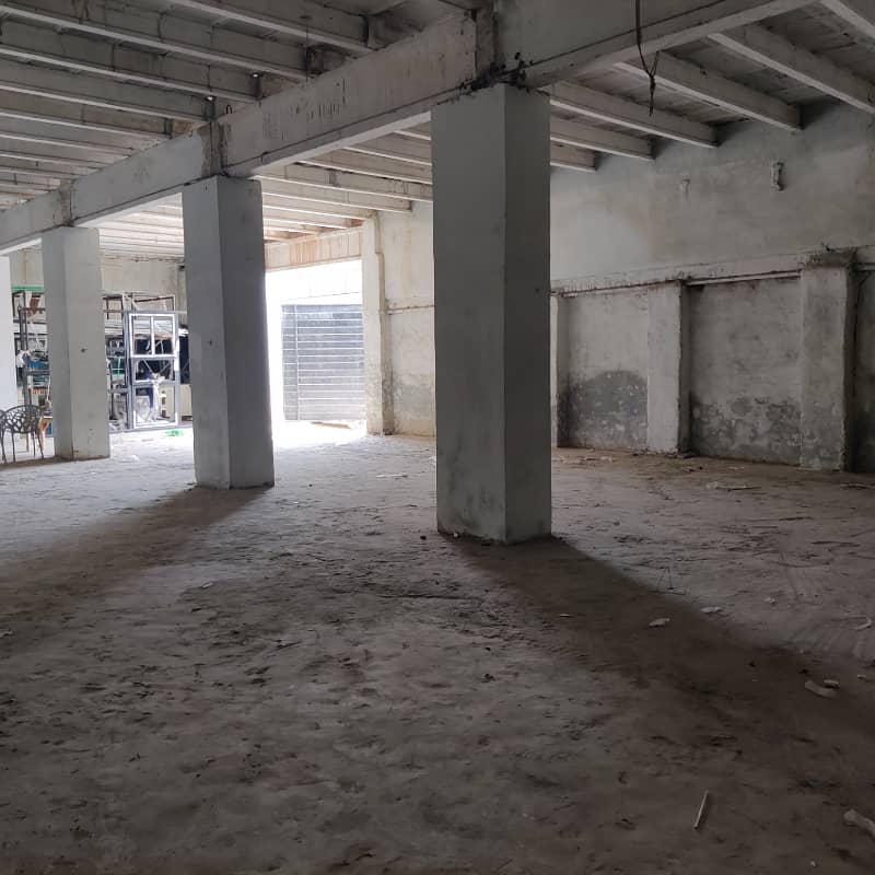 warehouse on main service road of ring road near dolmen mall DHA phase 6 9