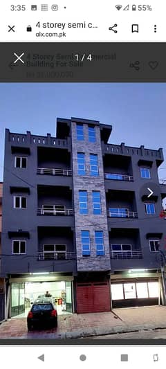 Four storey building for sale at satellite town