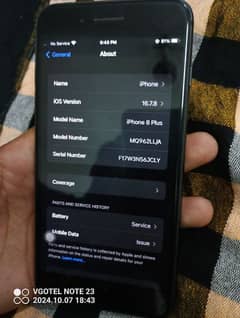 Apple iphone 8 plus, non PTA 0