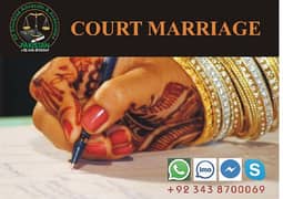 Court Marriage/ Nikah /Overseas Marriage/Khula/Family Cases Lawyer