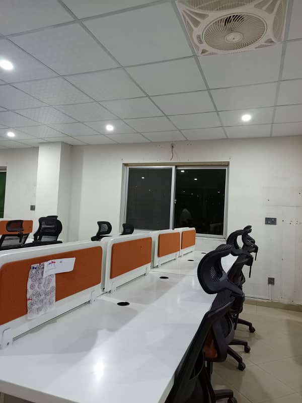 office hall for rent in johar town main road opposite emporium shopping mall 2