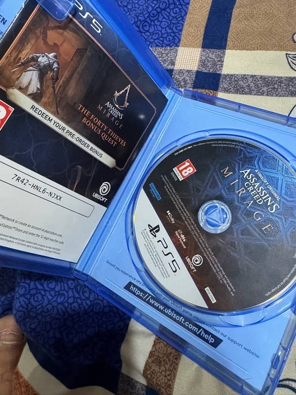 Assassins Creed Mirage  Ps5 new condition 1