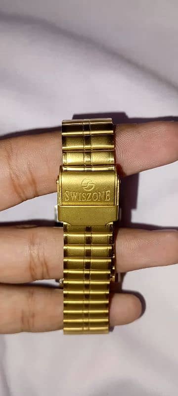 SWISZONE 18 k GOLD PLATED 1