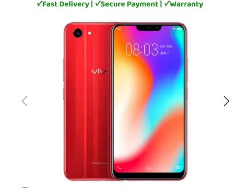 Vivo y83 RAM 6GB . Storage 128 PTA Approved 0