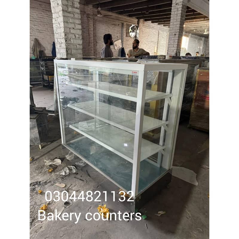 Counter New Bakery Counter Glass Counter Bakery Show Case 0