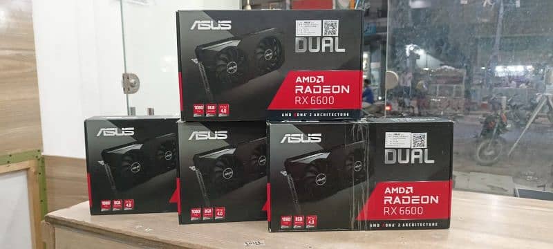 RX 6600 ASUS DUAL SEALED WITH BOX BRAND NEW CONDITION 2